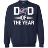 Columbus Blue Jackets T-Shirts Hoodie Dad Of The Year