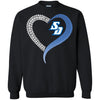 San Diego Toreros T Shirt Hoodie Ugly Christmas Sweater Love Heart