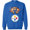 Wolverine Pittsburgh Steelers T-Shirts Hoodie Ugly Christmas Sweater
