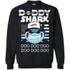 Daddy Shark San Francisco Giants T Shirt Hoodie Ugly Christmas Sweater Daddy Shark Doo Doo Doo