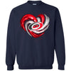 Carolina Hurricanes T Shirt Hoodie Color Water Heart