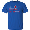 Nike Los Angeles Angels of Anaheim T Shirt Hoodie Just Do It
