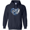 Vancouver Canucks T Shirt Hoodie Color Water Heart
