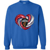 CLEVELAND CAVALIERS T Shirt Hoodie Color Water Heart