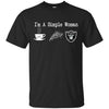 Oakland Raiders T Shirt Hoodie I Am A Simple Woman Love Coffe Pizza Oakland Raiders