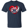 WASHINGTON WIZARDS T Shirt Hoodie Color Water Heart