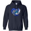 Detrolt LIONS T Shirt Hoodie Color Water Heart