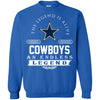Dallas Cowboys T Shirts Hoodie The Legend Is Alive