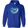 CHARLOTTE HORNETS T Shirt Hoodie Color Water Heart