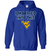 West Virginia Mountaineers T Shirt I Married Into This T Shirts Hoodie