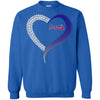 Atlanta Braves T Shirts Hoodie Love Heart