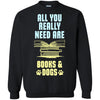 BOOKS AND DOGS T Shirts Hoodie