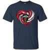 CLEVELAND CAVALIERS T Shirt Hoodie Color Water Heart