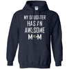 Baltimore Ravens T Shirts Hoodie My Daughter Has An Awesome Mom