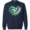 PHILADELPHIA EAGLES T Shirt Hoodie Color Water Heart
