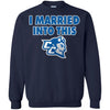 Central Connecticut State Blue Devils T Shirts Hoodie I Married Into This
