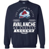 Colorado Avalanche T Shirts Hoodie The Legend Is Alive