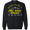 dog mom forced T Shirts Hoodie