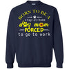 dog mom forced T Shirts Hoodie