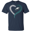 PHILADELPHIA EAGLES T-Shirts Hoodie Ugly Christmas Sweater Heart