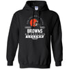 CLEVELAND BROWNS T Shirts Hoodie The Legend Is Alive