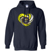 DENVER NUGGETS T Shirt Hoodie Color Water Heart