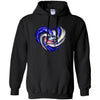 Columbus Blue Jackets T Shirt Hoodie Color Water Heart
