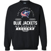 Columbus Blue Jackets T Shirts Hoodie The Legend Is Alive
