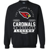 Arizona Cardinals T Shirts Hoodie The Legend Is Alive