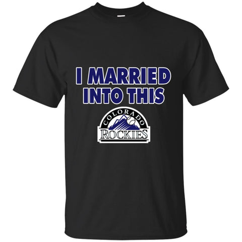 Colorado Rockies T Shirt I Married Into This T Shirts Hoodie