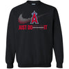 Nike Los Angeles Angels of Anaheim T Shirt Hoodie Just Do It