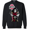 Ohio State Buckeyes Wonder Woman Women March Women Rights T Shirts Hoodie