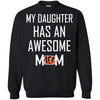 CINCINNATI BENGALS T Shirts Hoodie My Daughter Has An Awesome Mom