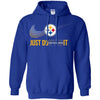 Nike Pittsburgh Steelers T Shirts Hoodie Just Do It