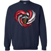 CLEVELAND CAVALIERS T Shirt Hoodie Color Water Heart