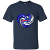 BUFFALO BILLS T Shirt Hoodie Color Water Heart