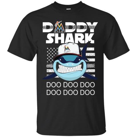 Daddy Shark Miami Marlins T Shirt Hoodie Ugly Christmas Sweater Daddy Shark Doo Doo Doo