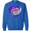 SACRAMENTO KINGS T Shirt Hoodie Color Water Heart