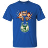 Wolverine MILWAUKEE BUCKS T-Shirts Hoodie Ugly Christmas Sweater