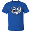 Seattle Seahawks T Shirt Hoodie Color Water Heart