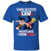 Wonder Woman Anti-Trump When Injustice Becomes Law Resistance Becomes Duty T Shirts Hoodie