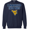 West Virginia Mountaineers T Shirt I Married Into This T Shirts Hoodie