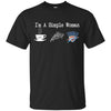 OKLAHOMA CITY THUNDER T Shirt Hoodie I Am A Simple Woman Love Coffe Pizza OKLAHOMA CITY THUNDER