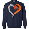 CLEVELAND BROWNS T-Shirts Hoodie Ugly Christmas Sweater Heart