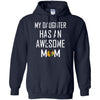 Chicago Blackhawks T Shirts Hoodie My Daughter Has An Awesome Mom