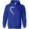 Detroit Tigers T Shirts Hoodie Love Heart