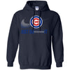 Nike Chicago Cubs T Shirt Hoodie Just Do It