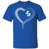 San Diego Toreros T Shirt Hoodie Ugly Christmas Sweater Love Heart