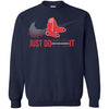 Nike Boston Red Sox T Shirt Hoodie Just Do It