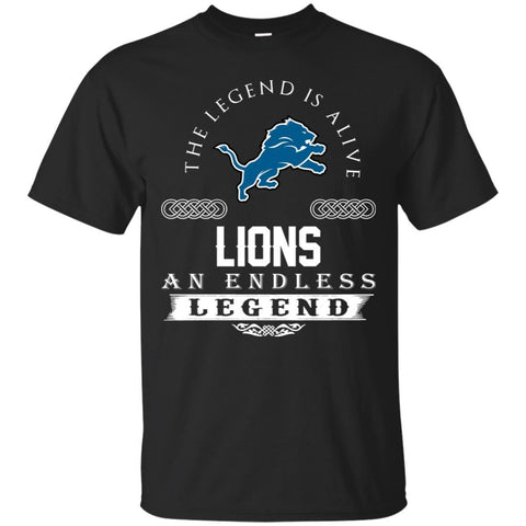 Detrolt LIONS T Shirts Hoodie The Legend Is Alive